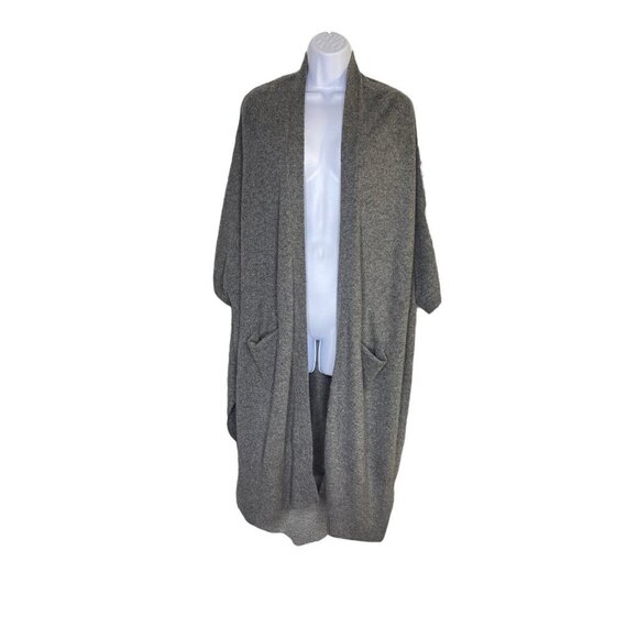 L2 London Womens Open Cardigan Sweater w/ Front Pockets Cashmere One Size - Picture 1 of 7